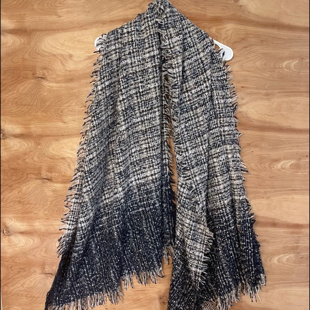 Ana soft polyester 20”x80”L  Plaid Rectangle scarf